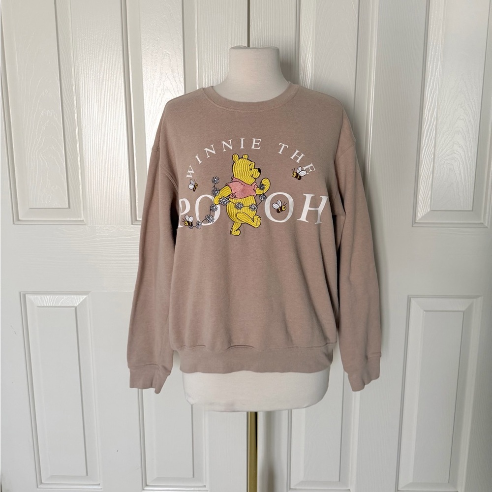 Winnie the Pooh Graphic Sweatshirt - Beige